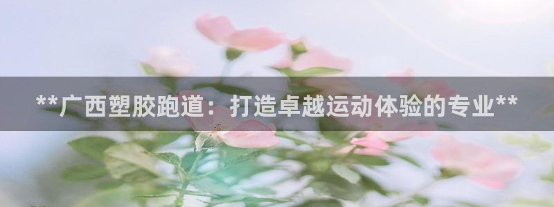 红足一1世手机版新皇冠：**广西塑胶跑道：打造卓越运动体验的专业**