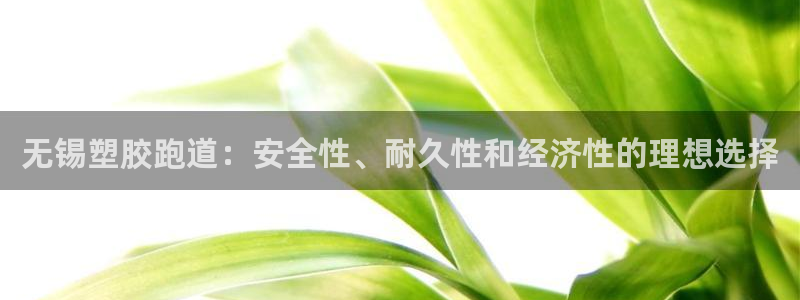 红足一1世666814足球比分网：无锡塑胶跑道：安全性、耐久性和经济性的理想选择
