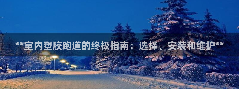 666814红·足一世比分：**室内塑胶跑道的终极指南：选择、安装和维护**