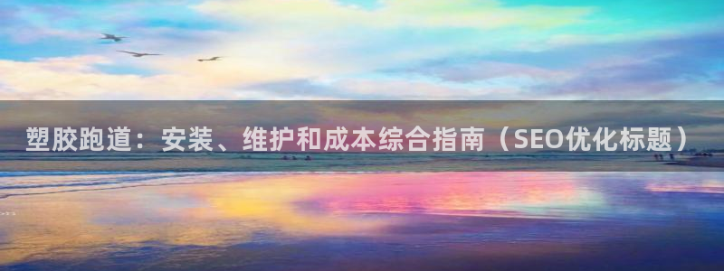 红足 世足球手机网：塑胶跑道：安装、维护和成本综合指南（SEO优化标题）