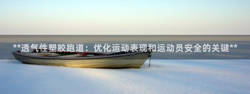 红足一一世足球网开奖记录：**透气性塑胶跑道：优化运动表现和运动员安全的关键**