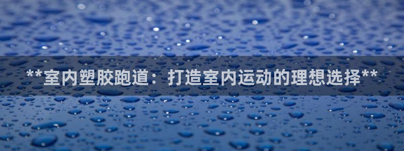 333814红足1世：**室内塑胶跑道：打造室内运动的理想选择**