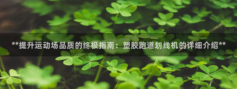 红足1一世开奖版：**提升运动场品质的终极指南：塑胶跑道划线机的详细介绍**