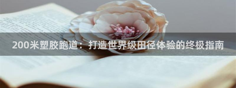 红足一1世比分网：200米塑胶跑道：打造世界级田径体验的终极指南