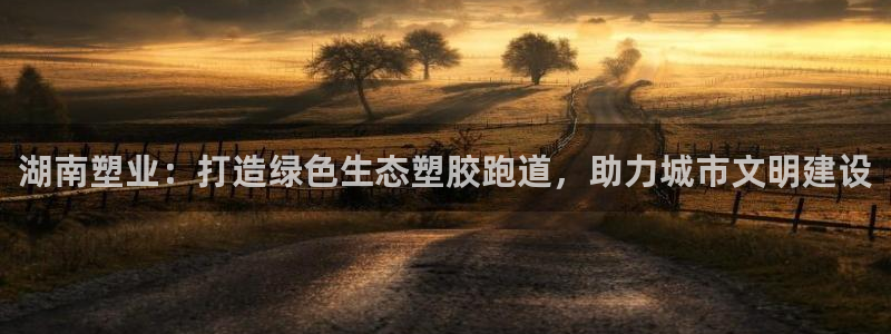 红足1世手机下载：湖南塑业：打造绿色生态塑胶跑道，助力城市文明建设
