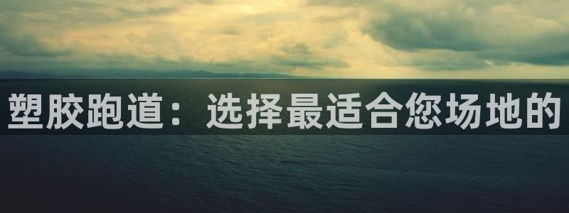 红足1世足球比分：塑胶跑道：选择最适合您场地的