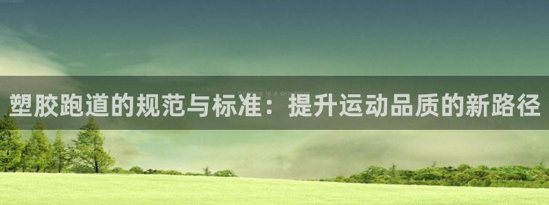 红足一1世比分网：塑胶跑道的规范与标准：提升运动品质的新路径