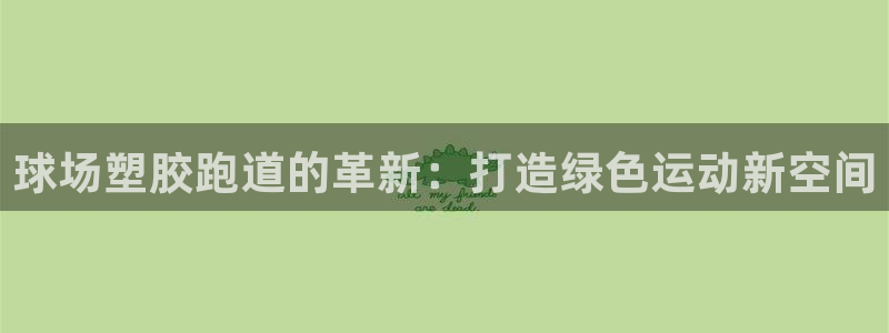红足一1世官网：球场塑胶跑道的革新：打造绿色运动新空间